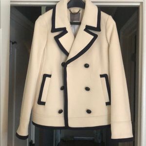 J.crew peacoat wool by Nello Gori size 8